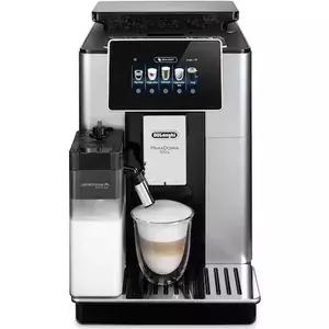 Espressor automat De’Longhi PrimaDonna SOUL ECAM 610.55.SB, 1450W, 19 bar, 2.2 l, LatteCrema System, Argintiu Negru imagine