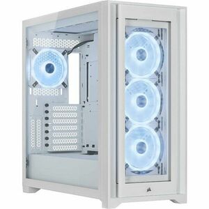 Carcasa PC iCUE 5000X RGB QL Edition White imagine