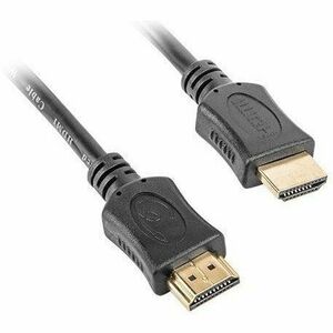 Cablu HDMI (T) la HDMI (T), 4.5m, conectori auriti, rezolutie maxima 4K (3840 x 2160) la 60 Hz, negru imagine