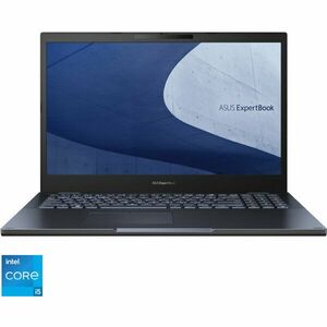 Laptop ASUS ExpertBook B2 B2502CBA-BQ0349, 15.6 inch, Intel Core i5-1240P 12 C / 16 T, 4.4 GHz, 12 MB cache, 16 GB RAM, 512 GB SSD, Intel Intel UHD Graphics, Free DOS imagine