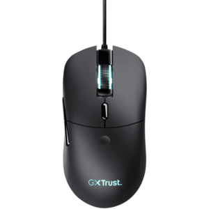Mouse cu fir TRUST TR-24634, 10000 dpi, optic, 6 butoane, interfata USB 2.0, iluminare RGB, negru imagine