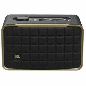 Sistem audio JBL Authentics 200, Wi-Fi, Bluetooth, Retro Design, Negru imagine