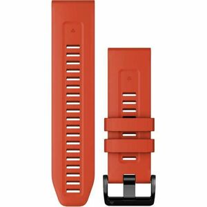 Curea Smartwatch Garmin, QuickFit®, 26 mm, silicon, Flame red imagine