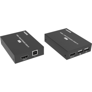 Extender IP over Ethernet KVM (HDMI + USB + IR ) 1080P IP Extender 150 metri EvoConnect E5200K imagine