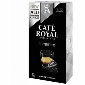 Cafea capsule Café Royal Ristretto, compatibile Nespresso, 10 capsule, 53 gr. imagine