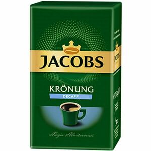 Cafea macinata decofeinizata Jacobs Kronung Alintaroma, 250g imagine