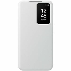 Galaxy S24 (S921) - Husa Flip Smart View Wallet Case, Alb imagine