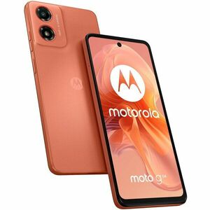 Telefon mobil Motorola Moto g04, Dual SIM, 4GB RAM, 64GB, Sunrise Orange imagine