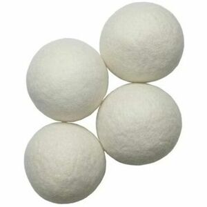 Set M9YHODB1 4 mingi antisifonare din lana naturala pentru uscatoare de rufe imagine