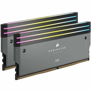 Memorie Dominator Titanium RGB Grey 64GB 6000MHz CL30 Dual Channel Kit imagine