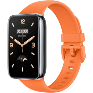 Curea smartwatch, Xiaomi, Silicon, Pentru Smart Band 7 Pro, Portocaliu imagine