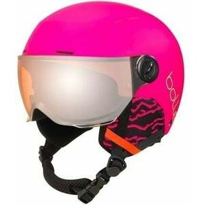 Bollé Quiz Visor Junior Ski Helmet Matte Hot Pink S (52-55 cm) Cască schi imagine