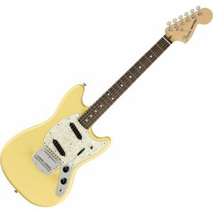 Fender American Performer Mustang RW Vintage White imagine