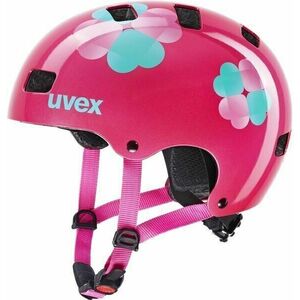 UVEX Kid 3 Pink Flower 51-55 Cască bicicletă copii imagine