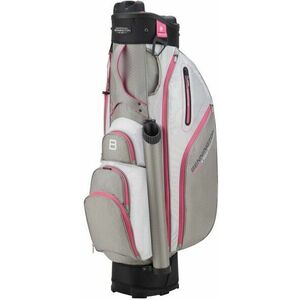 Bennington QO 9 Water Resistant Grey/White/Pink Geanta pentru golf imagine