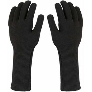 Sealskinz Waterproof All Weather Ultra Grip Knitted Gauntlet Black XL Mănuși ciclism imagine