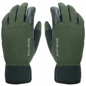Sealskinz Waterproof All Weather Hunting Glove Olive Green/Black L Mănuși ciclism imagine