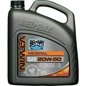 Bel-Ray V-Twin Mineral 20W-50 4L Ulei de motor imagine