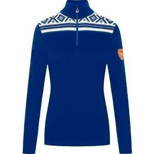 Dale of Norway Cortina Basic Womens Sweater Ultramarine/Off White M Săritor imagine