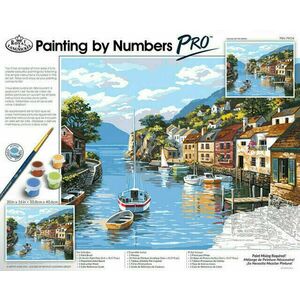 Royal & Langnickel Pictură pe numere Sat pe apă imagine
