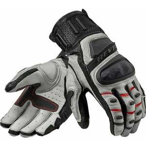 Rev'it! Gloves Cayenne 2 Black/Silver 3XL Mănuși de motocicletă imagine