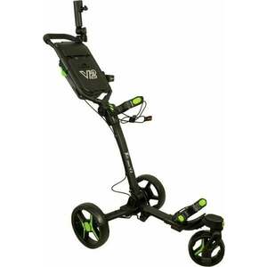 Axglo Tri-360 V2 3-Wheel SET Black/Green Cărucior de golf manual imagine