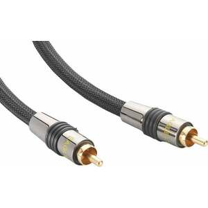 Eagle Cable Deluxe II Coaxial 1, 5 m Negru Cablu Hi-Fi coaxial imagine