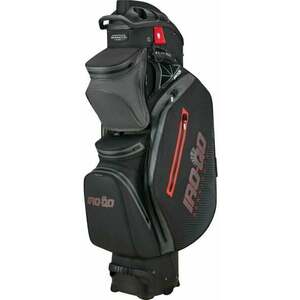 Bennington IRO QO 14 Waterproof Black/Canon Grey/Red Geanta pentru golf imagine
