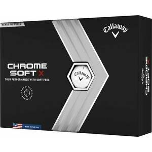 Callaway Chrome Soft X 2022 Golf Balls Minge de golf imagine