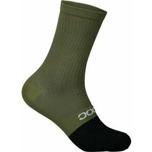 POC Flair Sock Mid Epidote Green/Uranium Black M Șosete ciclism imagine