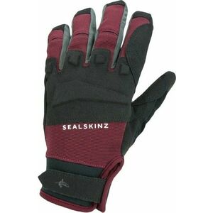 Sealskinz Waterproof All Weather MTB Glove Negru/Roșu XL Mănuși ciclism imagine