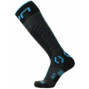 UYN Man Ski One Merino Socks Anthracite/Turquoise 42-44 Șosete schi imagine