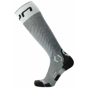 UYN Lady Ski One Merino Socks Grey Melange/White 35-36 Șosete schi imagine
