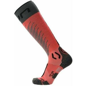 UYN Lady Ski One Merino Socks Roz/Negru 41-42 Șosete schi imagine