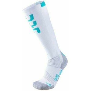 UYN Ski Evo Race Lady Socks White/Water Green 35-36 Șosete schi imagine