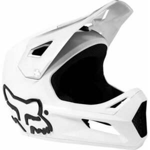 FOX Rampage Helmet White L Cască bicicletă imagine