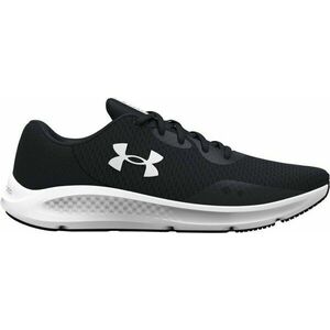 Under Armour Women's UA Charged Pursuit 3 Running Shoes Black/White 38, 5 Pantofi de alergare pe șosea imagine