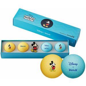 Volvik Vivid Lite Disney Characters 4 Pack Golf Balls Minge de golf imagine