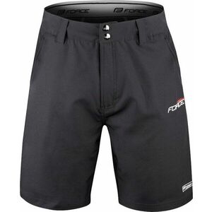 Force Blade MTB Shorts Removable Pad Black L Șort / pantalon ciclism imagine