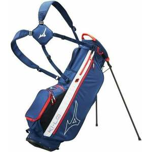 Mizuno K1LO Lightweight Stand Bag Navy/Red Geanta pentru golf imagine
