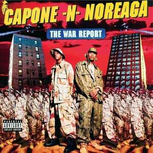 Capone-N-Noreaga - War Report (Clear With Red & Blue Splatter) (2 LP) imagine