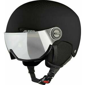 Alpina Arber Visor Q-Lite Ski Helmet Negru Mat M Cască schi imagine
