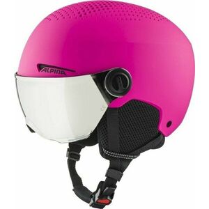 Alpina Zupo Visor Q-Lite Junior Ski helmet Pink Matt S Cască schi imagine