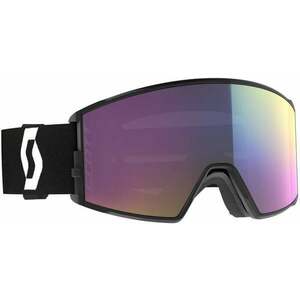 Scott React Goggle Mineral Black/White/Enhancer Teal Chrome Ochelari pentru schi imagine