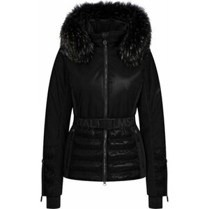 Sportalm Oxford Womens Jacket with Fur Black 42 imagine