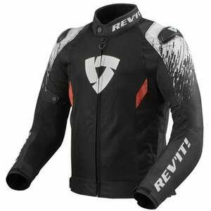 Rev'it! Jacket Quantum 2 Air Black/White L Geacă textilă imagine