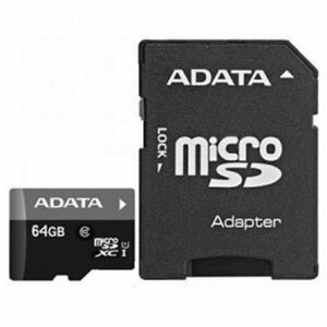 Card memorie A-Data Micro SDXC Premier 64GB UHS-I Clasa 10 + Adaptor SD imagine