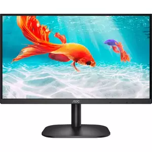 Monitor AOC LED VA 21.5'', Full HD, 75Hz, 4ms, FlickerFree, HDMI, VGA, negru imagine