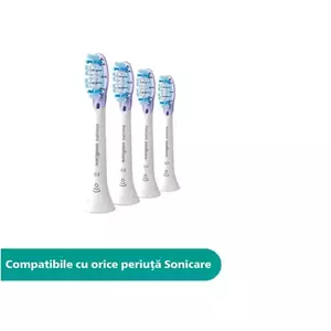 Rezerve periuta de dinti electrica Philips Sonicare G3 Premium Gum Care, 4 buc, standard, Alb imagine