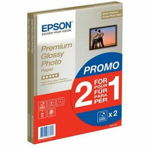 Premium Glossy Photo Paper - 2 for 1, DIN A4, 255g/m2, 30 Sheets C13S042169 imagine